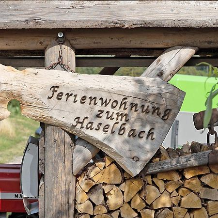 Apartamento Zum Haselbach Weilheim Exterior foto