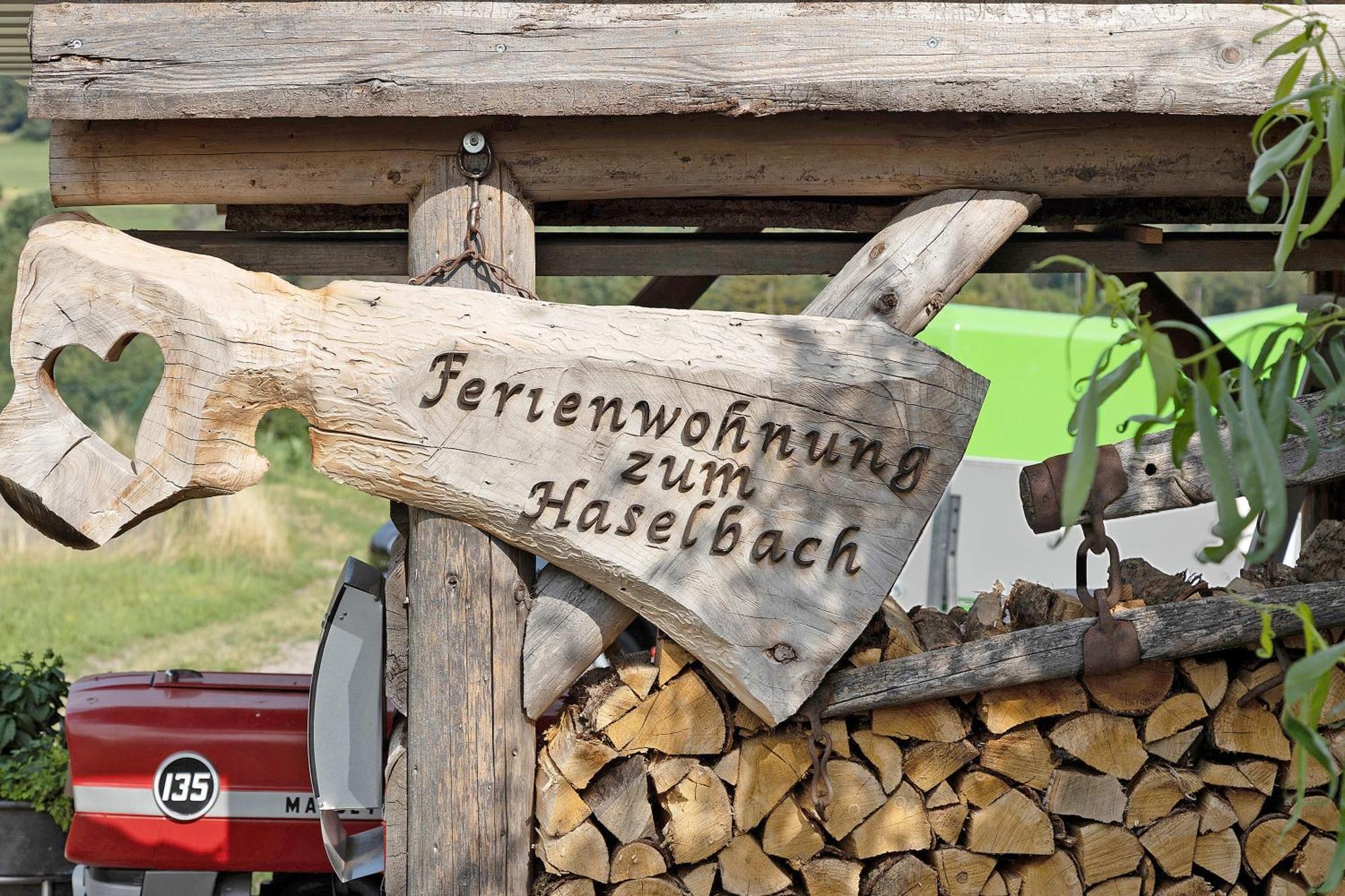 Apartamento Zum Haselbach Weilheim Exterior foto